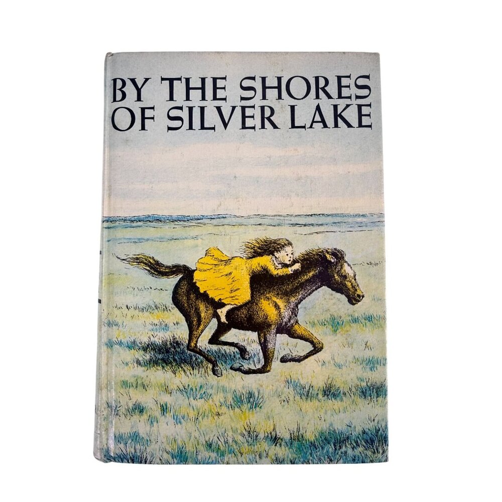By The Shores Of Silver Lake 1953 Laura Ingalls Wilder Hardcover Harper & Row
